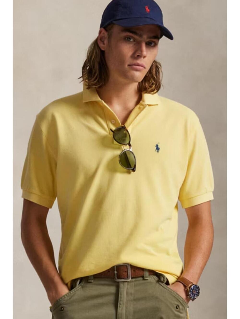 Ralph Lauren Polo Shirt in Yellow - Men's XL